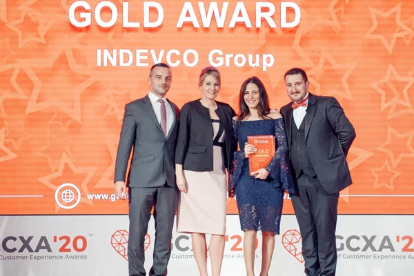 INDEVCO Wins 2020 ‘Customer Experience Professional of the Year’ Gold Award