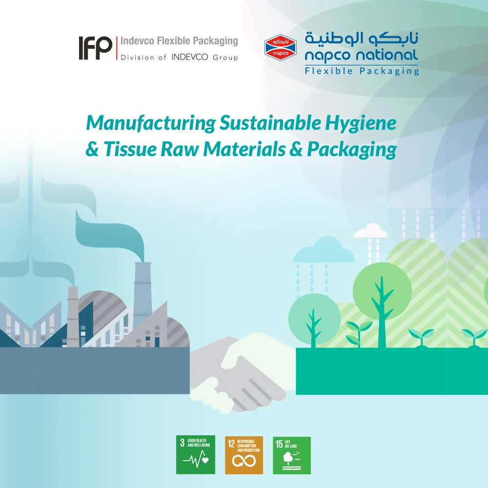 INDEVCO & Napco National Offer a Full Range of Sustainable Hygiene & Tissue Raw Materials & Packaging