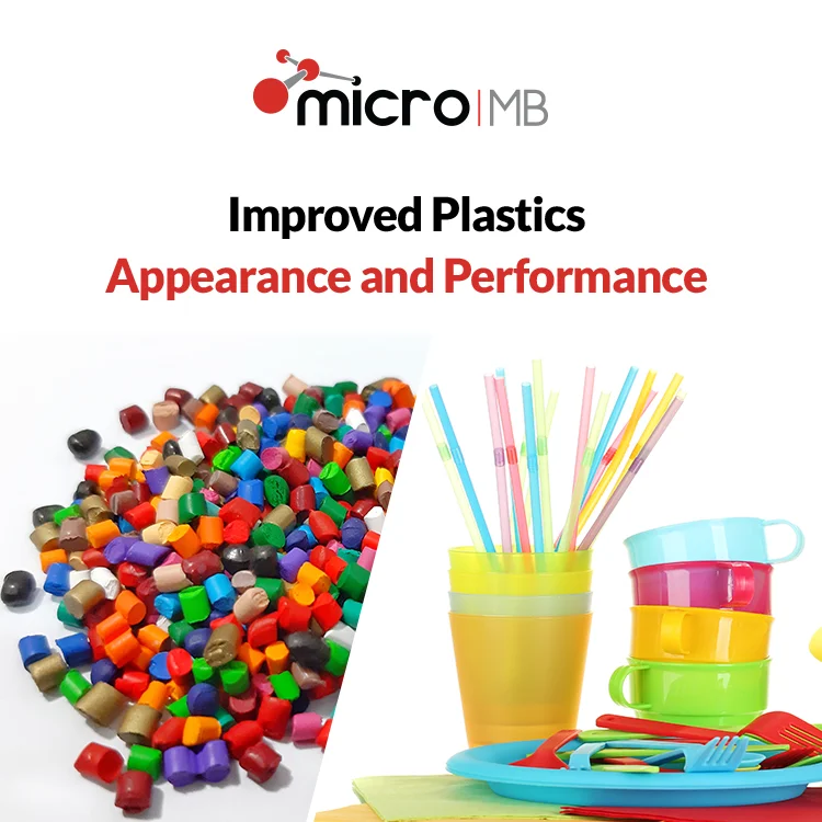 MicroMB® Masterbatches: An Indispensable Solution for the Appearance and Performance of your Plastic Products
