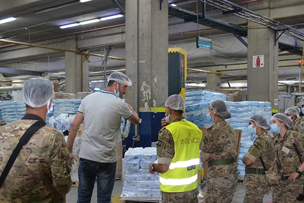 INDEVCO Welcomes the Lebanese Military Academy Cadet Officers for Training