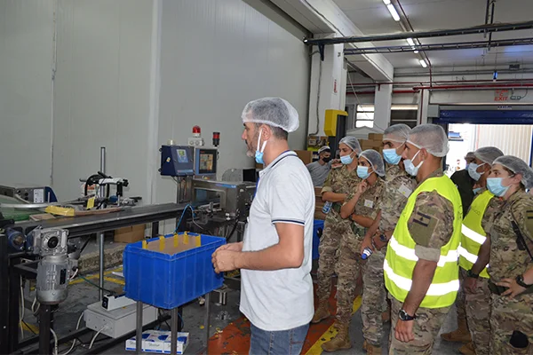INDEVCO Welcomes the Lebanese Military Academy Cadet Officers for Training