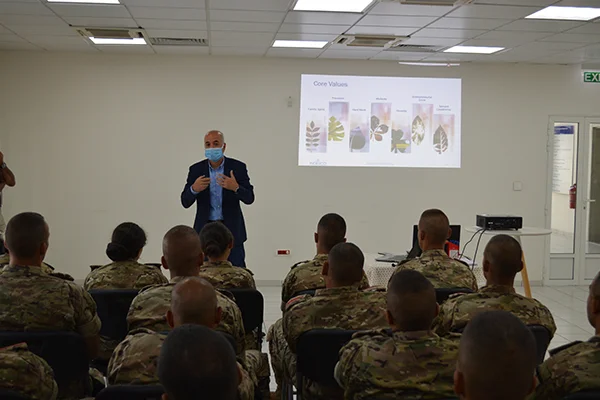 INDEVCO Welcomes the Lebanese Military Academy Cadet Officers for Training