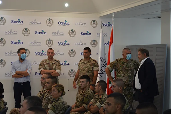 INDEVCO Welcomes the Lebanese Military Academy Cadet Officers for Training
