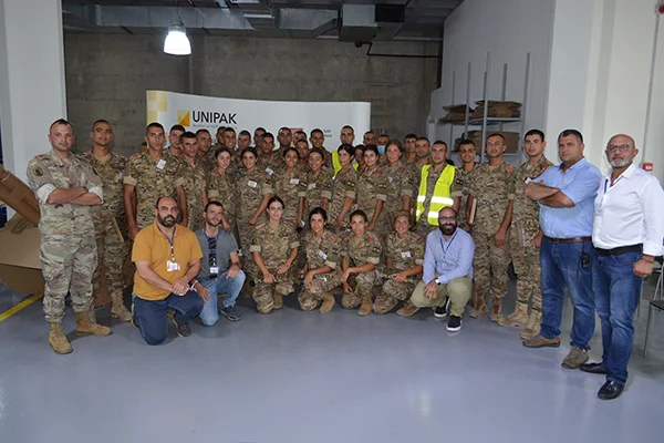 INDEVCO Welcomes the Lebanese Military Academy Cadet Officers for Training