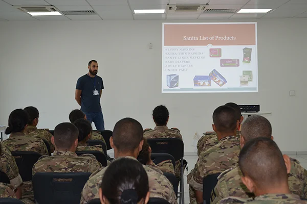 INDEVCO Welcomes the Lebanese Military Academy Cadet Officers for Training