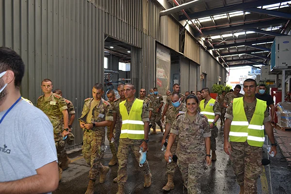 INDEVCO Welcomes the Lebanese Military Academy Cadet Officers for Training