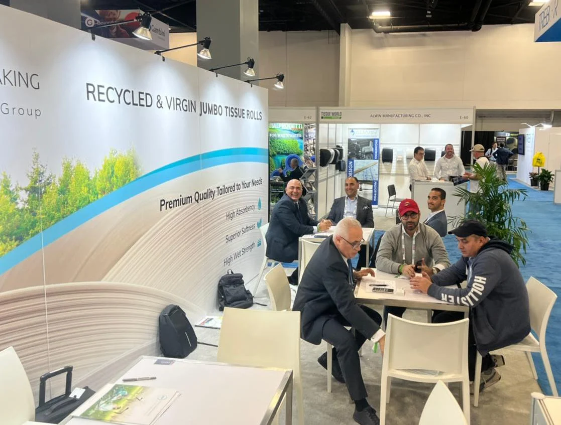 Photoblog: INDEVCO Paper Making Met with Tissue Converters in Tissue World Miami 2022