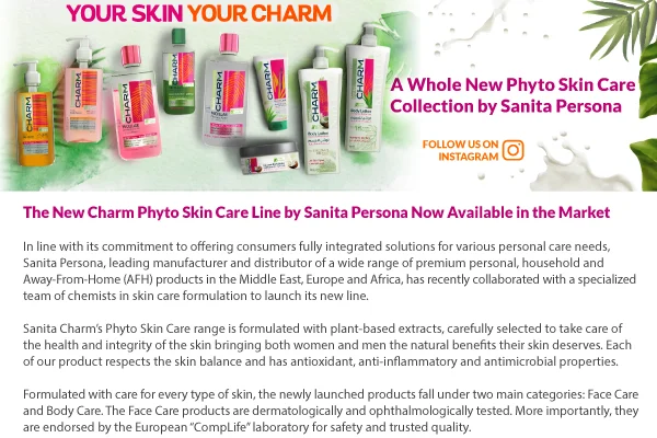 The New Charm Phyto Skin Care Line by Sanita Persona Now Available in the Market