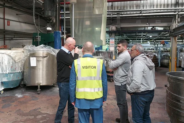 Head of Trade and Economic Affairs Office of Bulgaria in Lebanon Visits INDEVCO Flexible Packaging HO and Manufacturing Plants