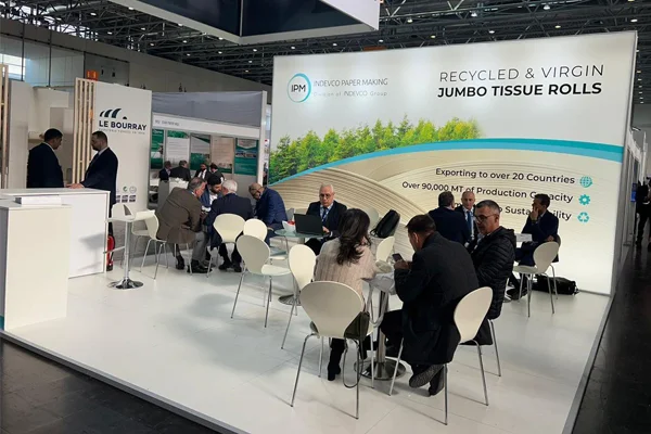 INDEVCO Paper Making Exhibited at Tissue World Dusseldorf 2023