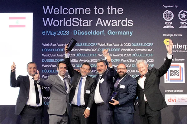 UNIPAK and UNIPAKNILE collect their WorldStar Awards at Düsseldorf, Germany
