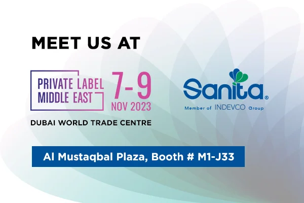 Sanita to Introduce Premium Private Label Solutions at Private Label Middle East 2023