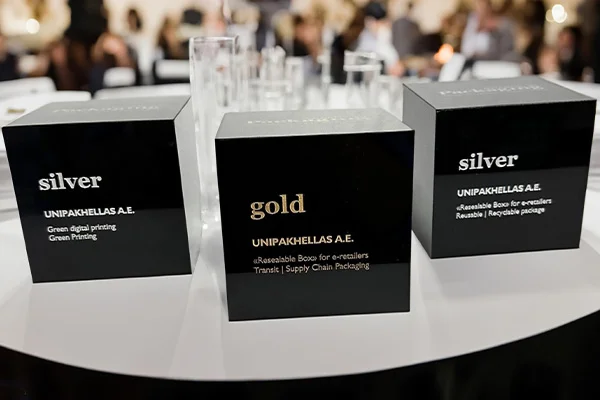 UNIPAKHELLAS: Three Wins at the 2023 Packaging Awards in Athens