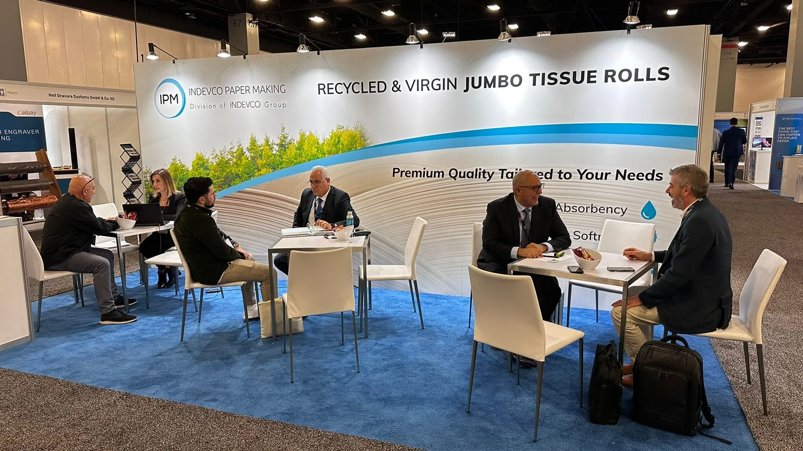 INDEVCO Paper Making (IPM) Celebrated Success at Tissue World Miami 2024