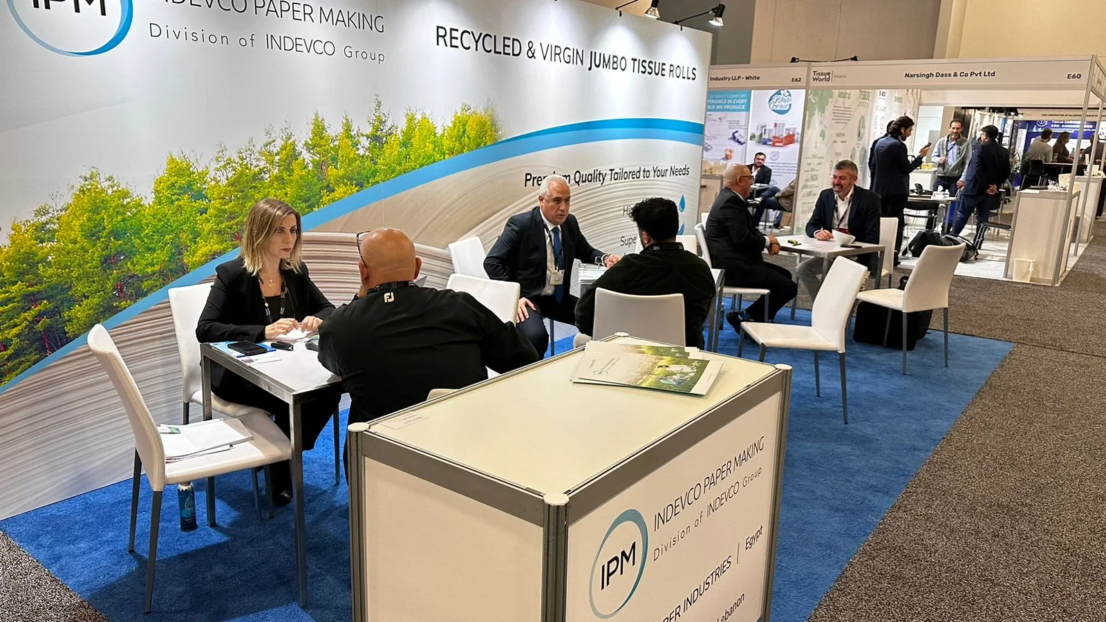 INDEVCO Paper Making (IPM) Celebrated Success at Tissue World Miami 2024