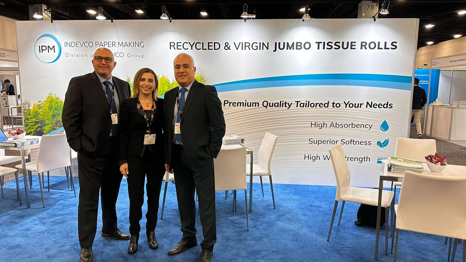 INDEVCO Paper Making (IPM) Celebrated Success at Tissue World Miami 2024