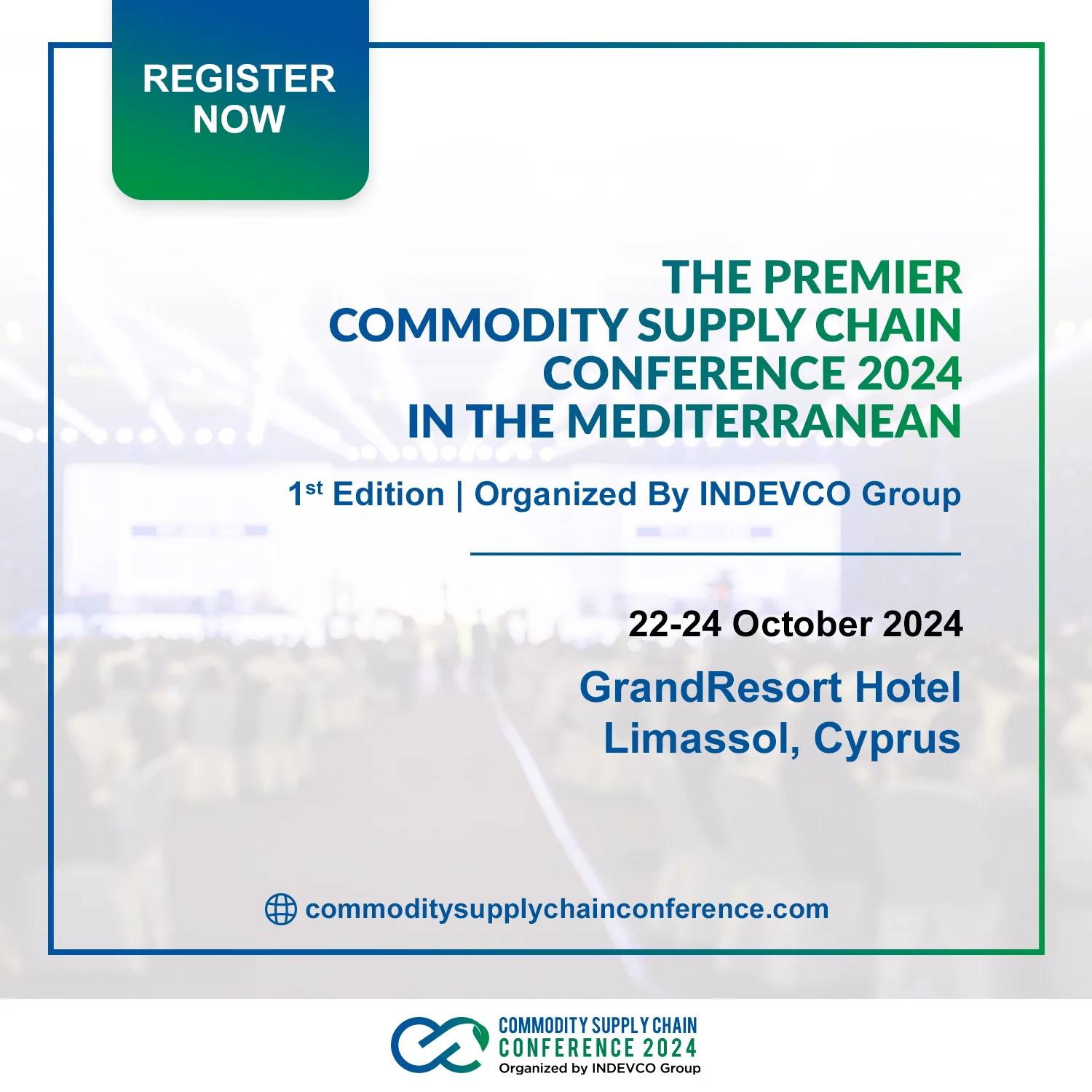 INDEVCO Group to Host the Premier Commodity Supply Chain Conference 2024 in the Mediterranean