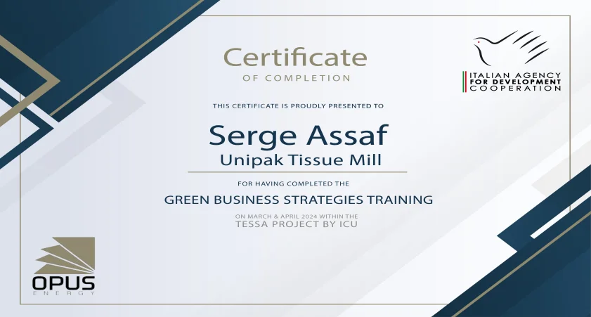 Unipak Tissue Mill Joins the TESSA Initiative: A Step Towards Sustainable Growth in Lebanon