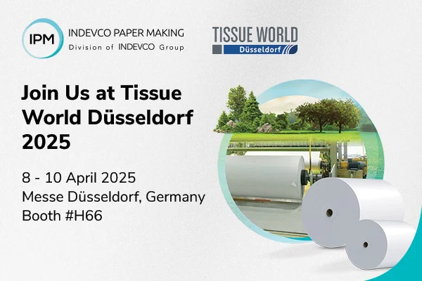 INDEVCO Paper Making To Showcase High-Quality Tissue Solutions at Tissue World Düsseldorf 2025