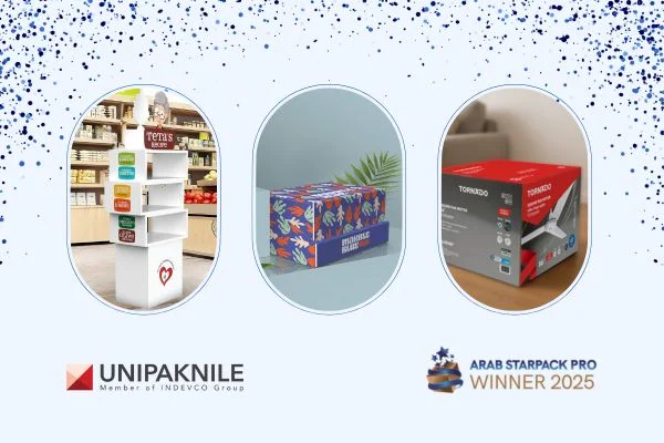 UNIPAKNILE Wins 3 Arab StarPack Pro Awards for Eco-Friendly, High-Impact Packaging
