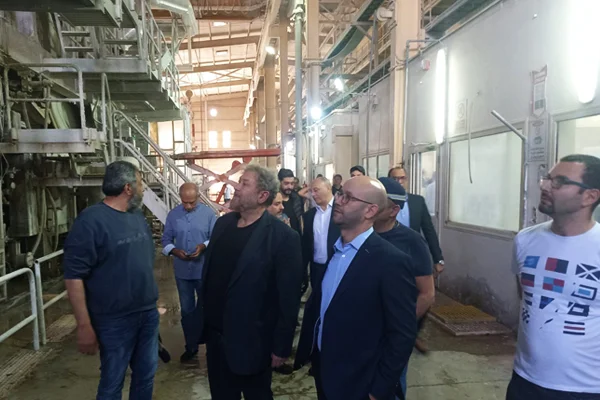 INDEVCO Group CEO Visits Interstate Paper Industries in Egypt
