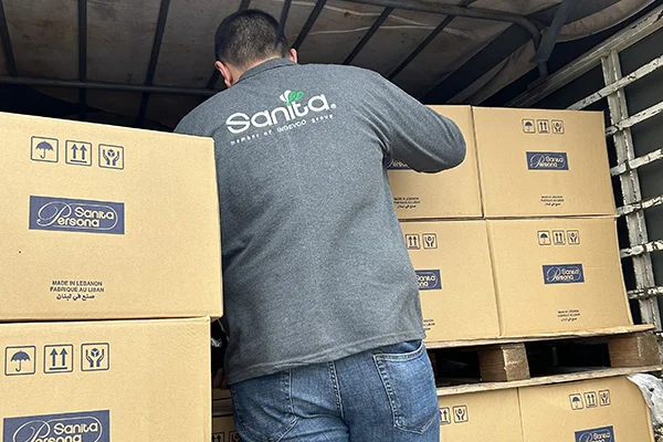 Sanita Supports Displaced Lebanese Families During the 2026 War