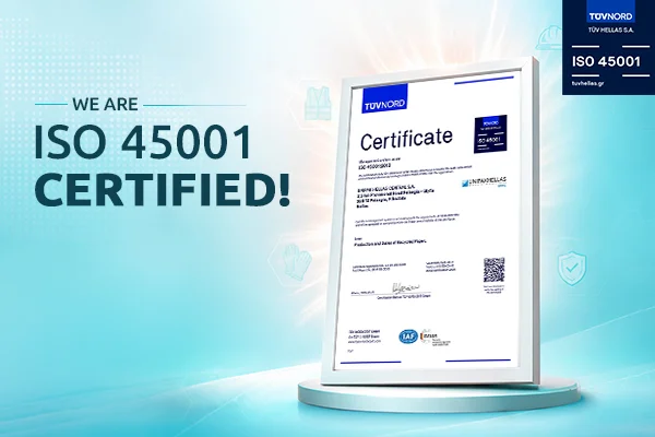 INDEVCO Pelasgia Mill Achieves ISO 45001 Certification